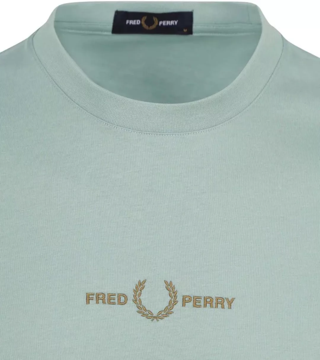 Fred Perry T-Shirt M4580 Hellblau - Größe L günstig online kaufen