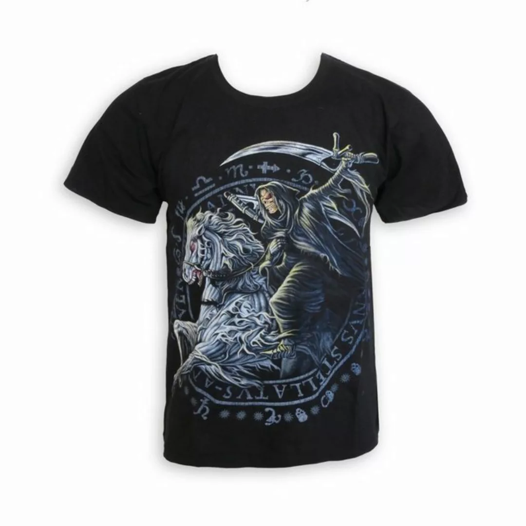 Sonia Originelli T-Shirt T-Shirt Totenkopf Monster doppelseitig bedruckt günstig online kaufen