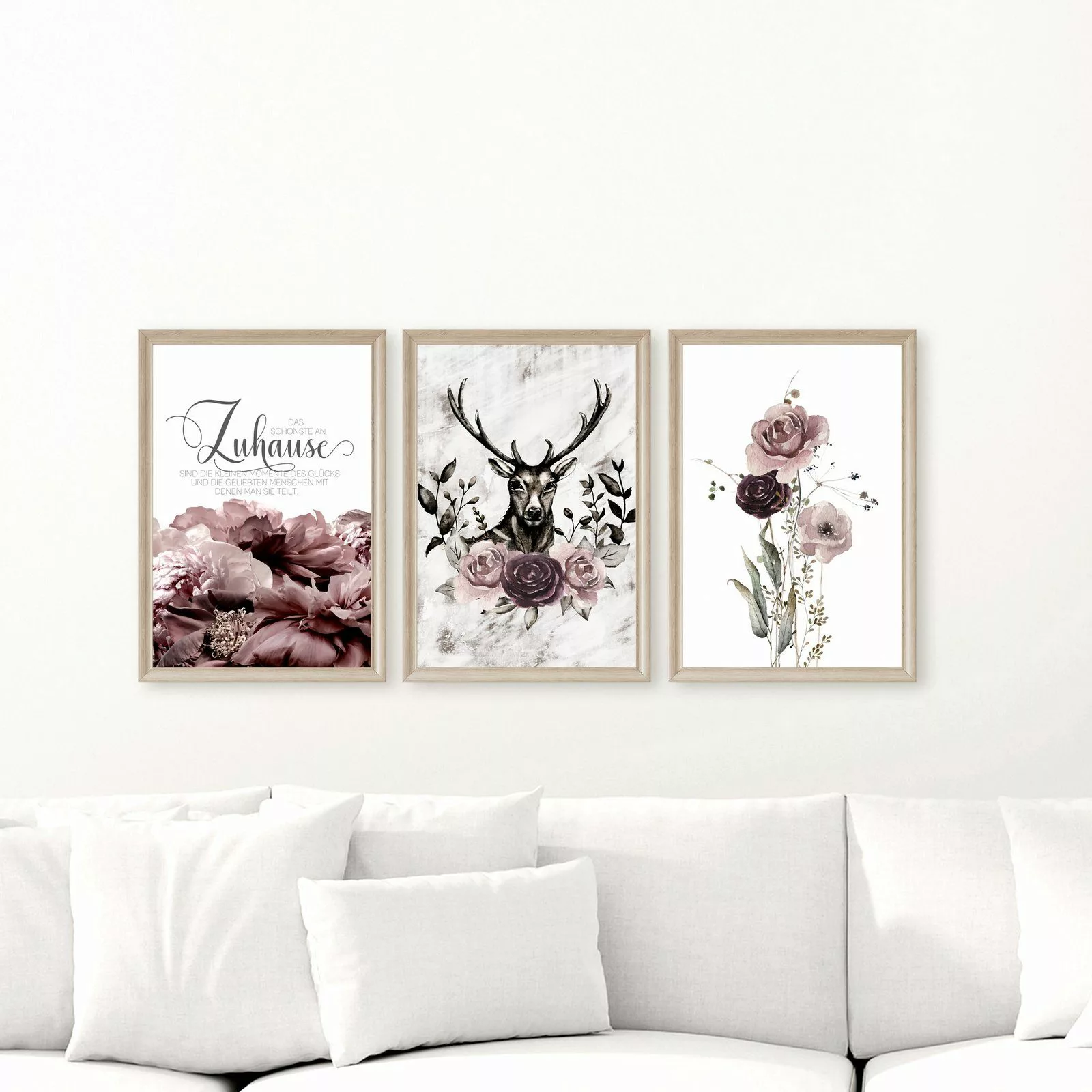 homestyle-accessoires Poster Bilderset Bilder SCHÖNSTE AN günstig online kaufen