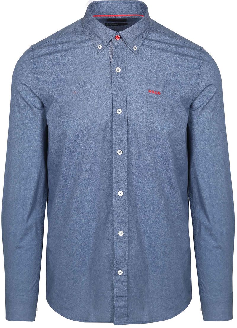 NZA Shirt James Oban Poplin Blau - Größe XL günstig online kaufen