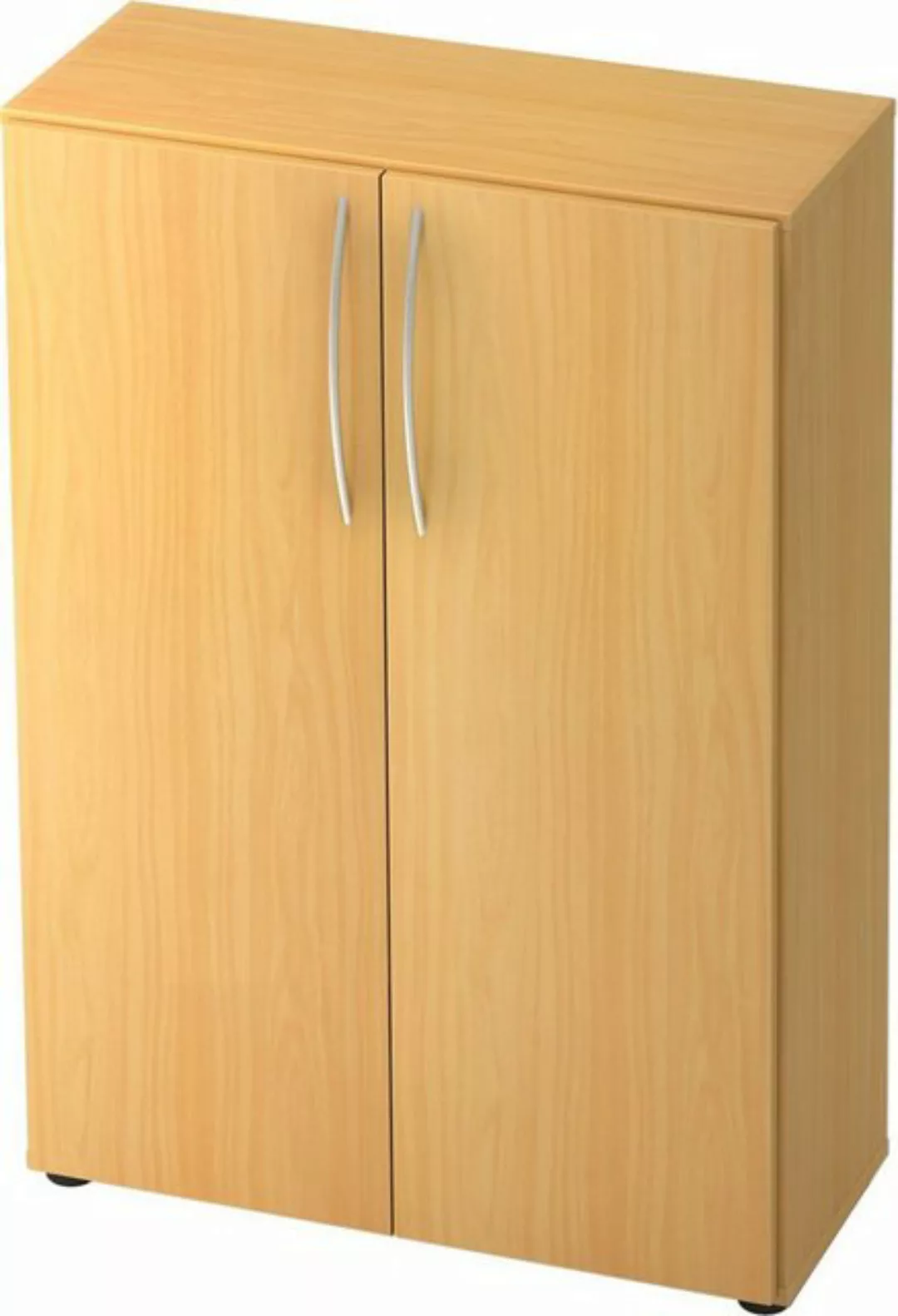 Aktenschrank Schrank Basic 3OH BxTxH 80x33x114,4cm Griff BM Buche günstig online kaufen