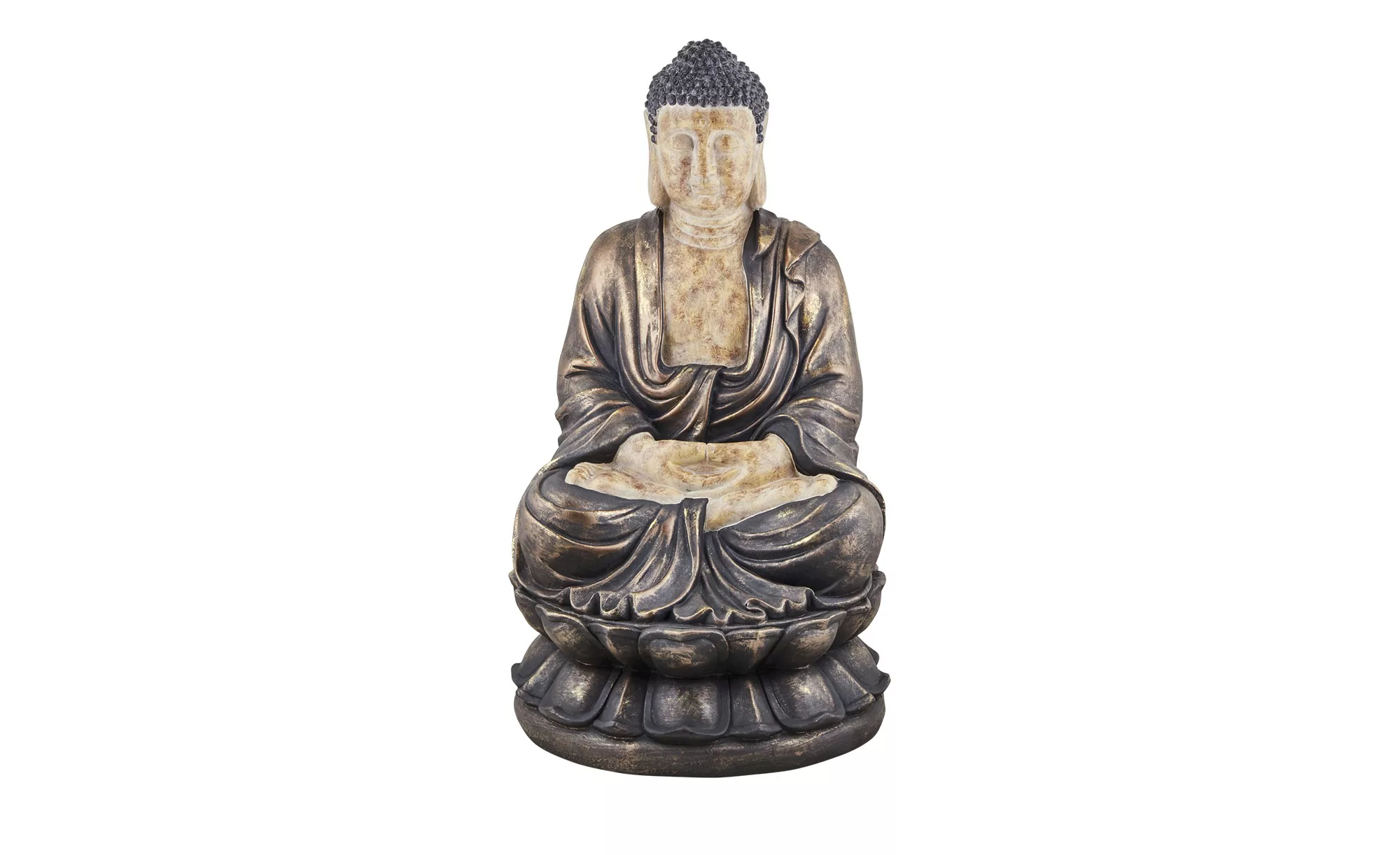 Teelichthalter  Buddha - braun - Magnesia - 54 cm - 92 cm - 52,5 cm - Dekor günstig online kaufen