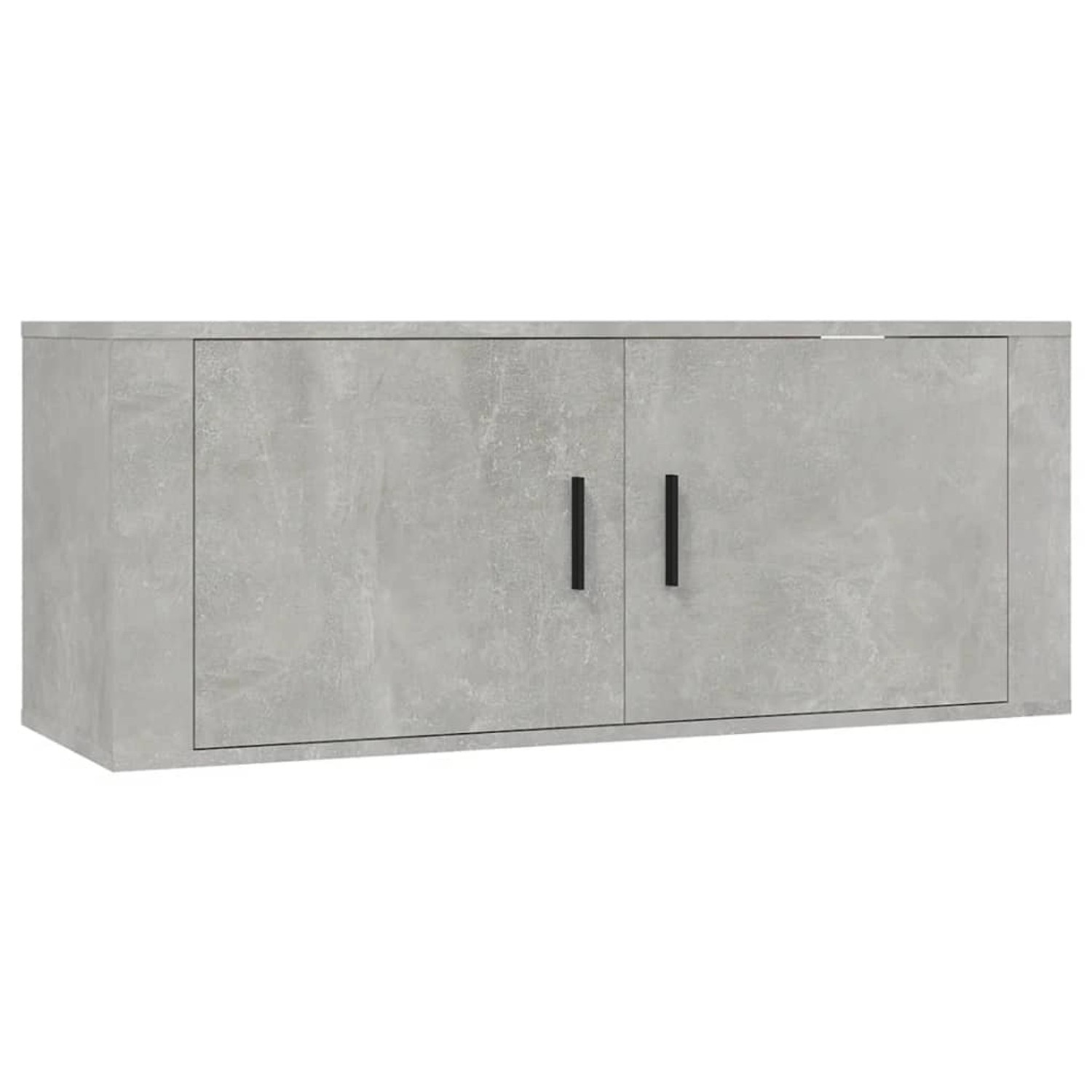 Vidaxl Tv-wandschrank Betongrau 100x34,5x40 Cm günstig online kaufen