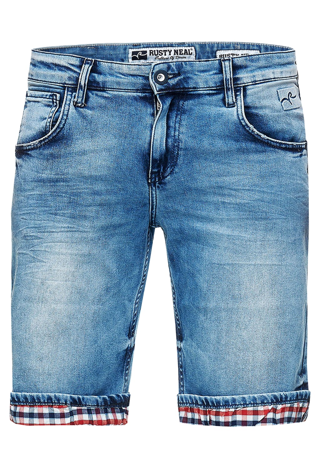 Rusty Neal Shorts "Stanley", mit coolem Karodetail günstig online kaufen