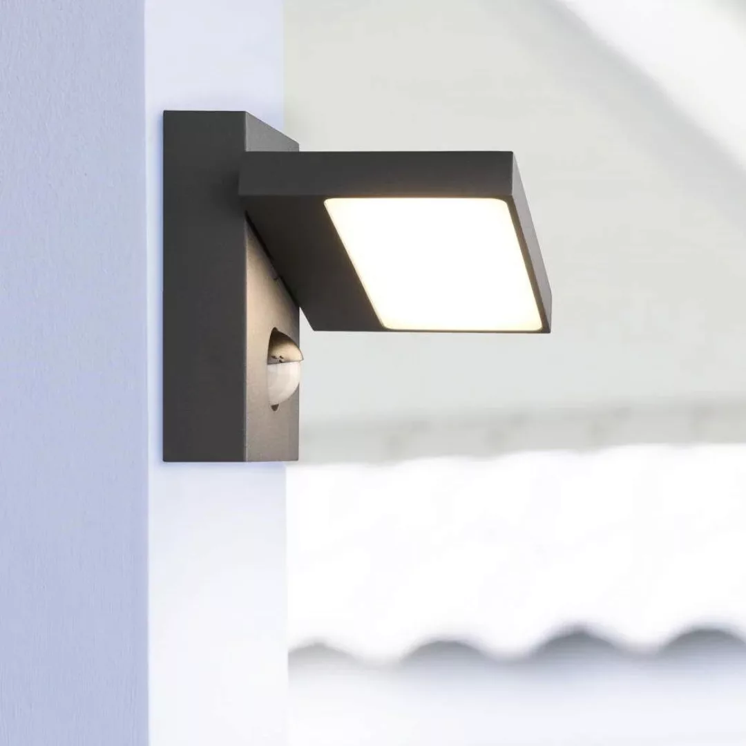 Trio LED-Außenwandleuchte Horton Anthrazit günstig online kaufen