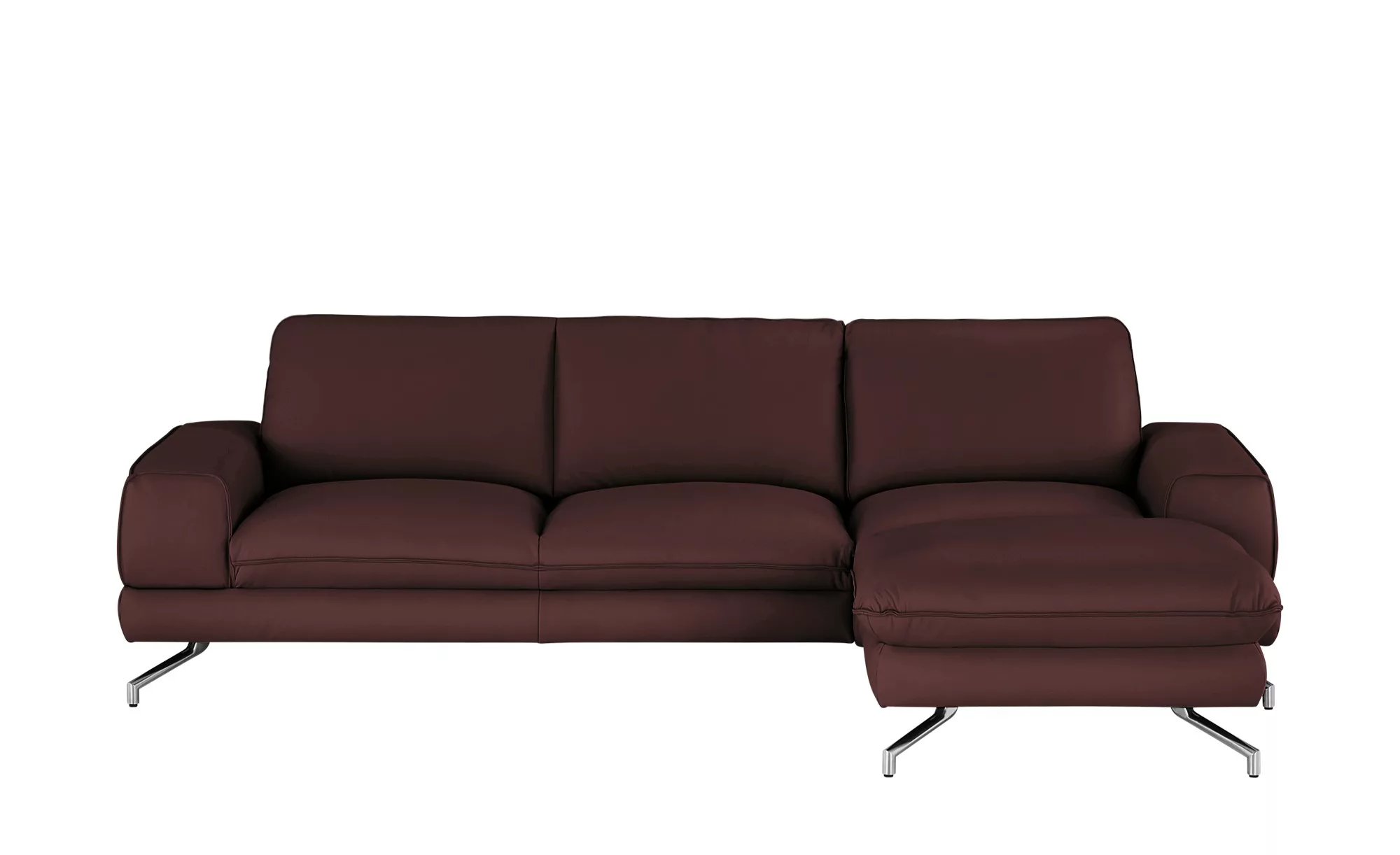 smart Ecksofa  Bonika - rot - 83 cm - Polstermöbel > Sofas > Ecksofas - Möb günstig online kaufen