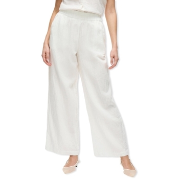 Vila  Hosen Lania Wide Trousers - Snow White günstig online kaufen
