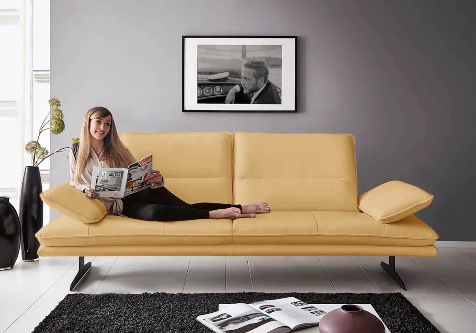 W.SCHILLIG 2,5-Sitzer "broadway, Designsofa mit tollem Sitzkomfort", Sitzti günstig online kaufen