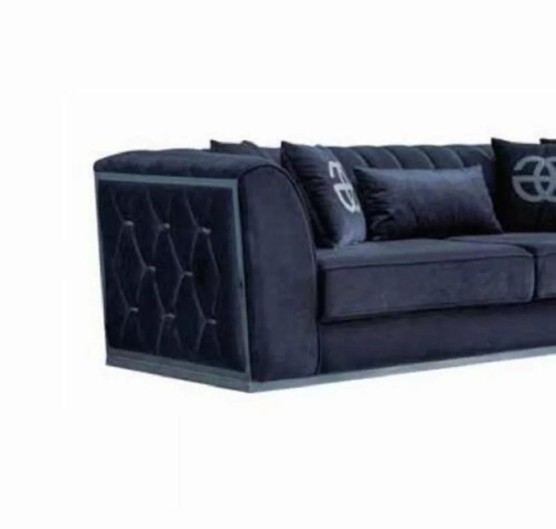 JVmoebel 3-Sitzer Wohnzimmer Sofa Dreisitzer Couch Sofamöbel Textilcouch Mo günstig online kaufen