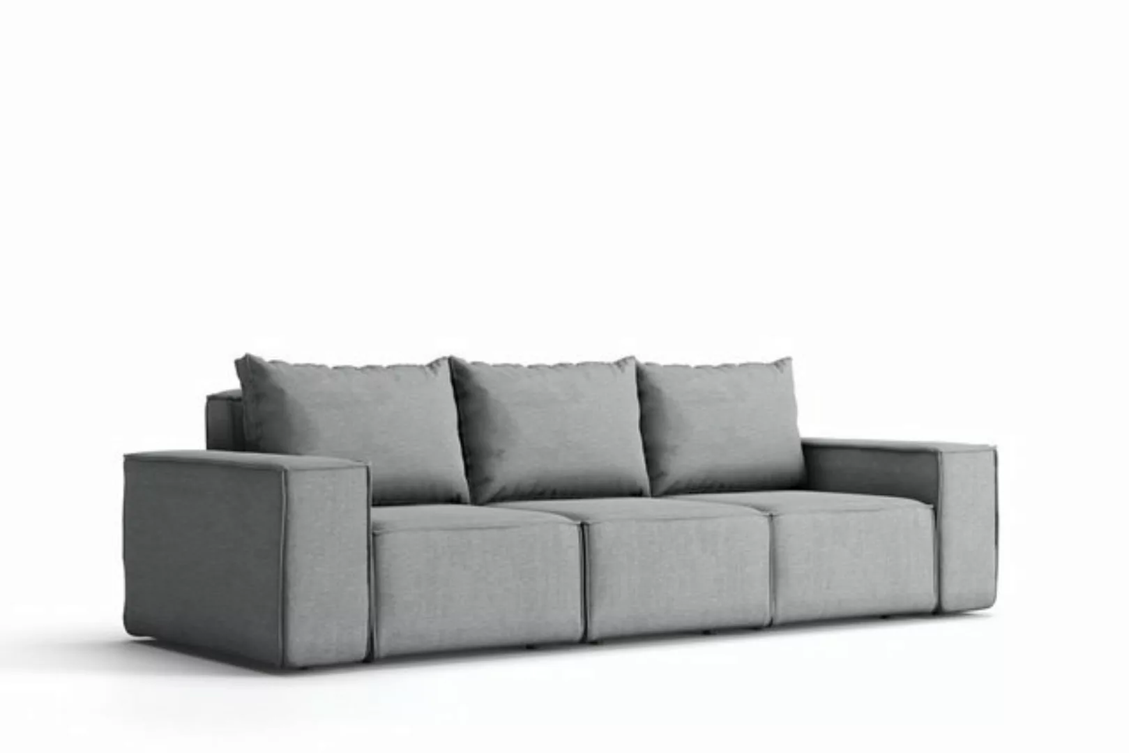 Friderik-EU 3-Sitzer GARTEN 3-Sitzer Gartenmöbel Terrasse Sofa wasserdicht günstig online kaufen