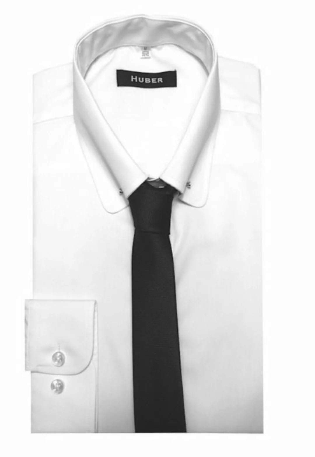 Huber Hemden Langarmhemd HU-5530 Piccadilly-Kragen mit Kragenspange und Kra günstig online kaufen