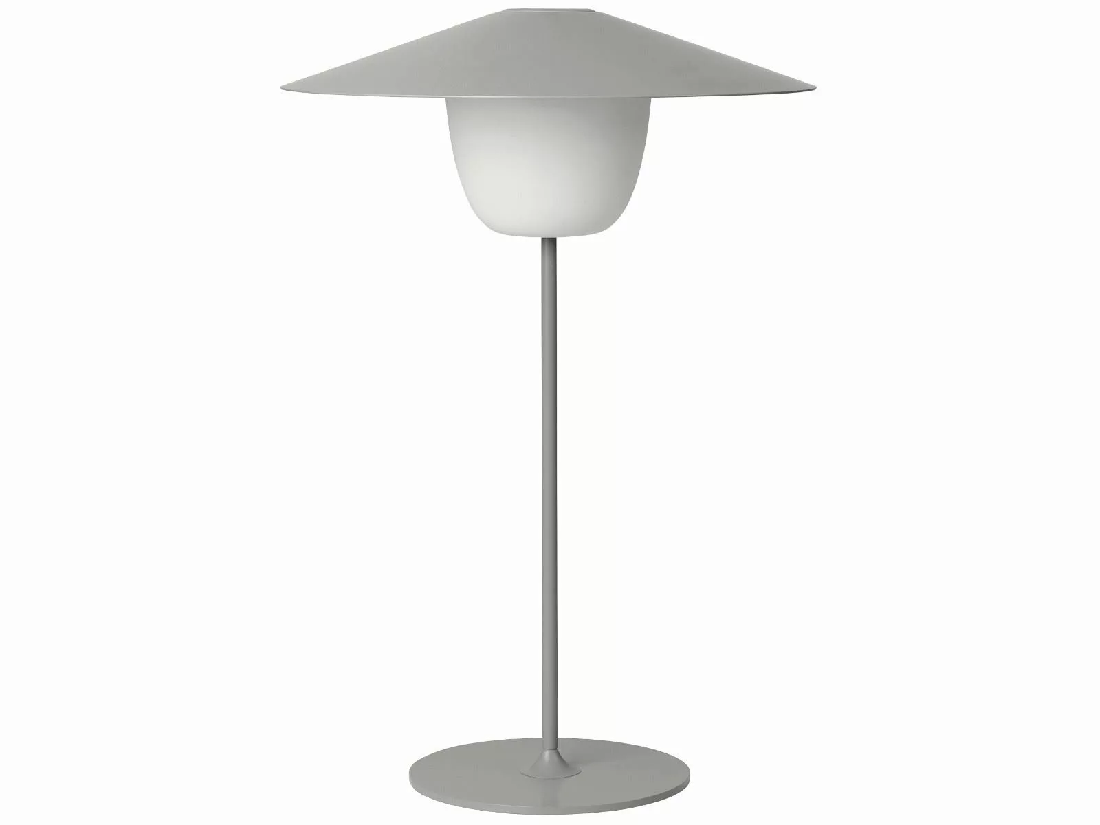 Blomus - Ani Lamp Mobile LED Leuchte mit Akku L - magnet/pulverbeschichtet/ günstig online kaufen