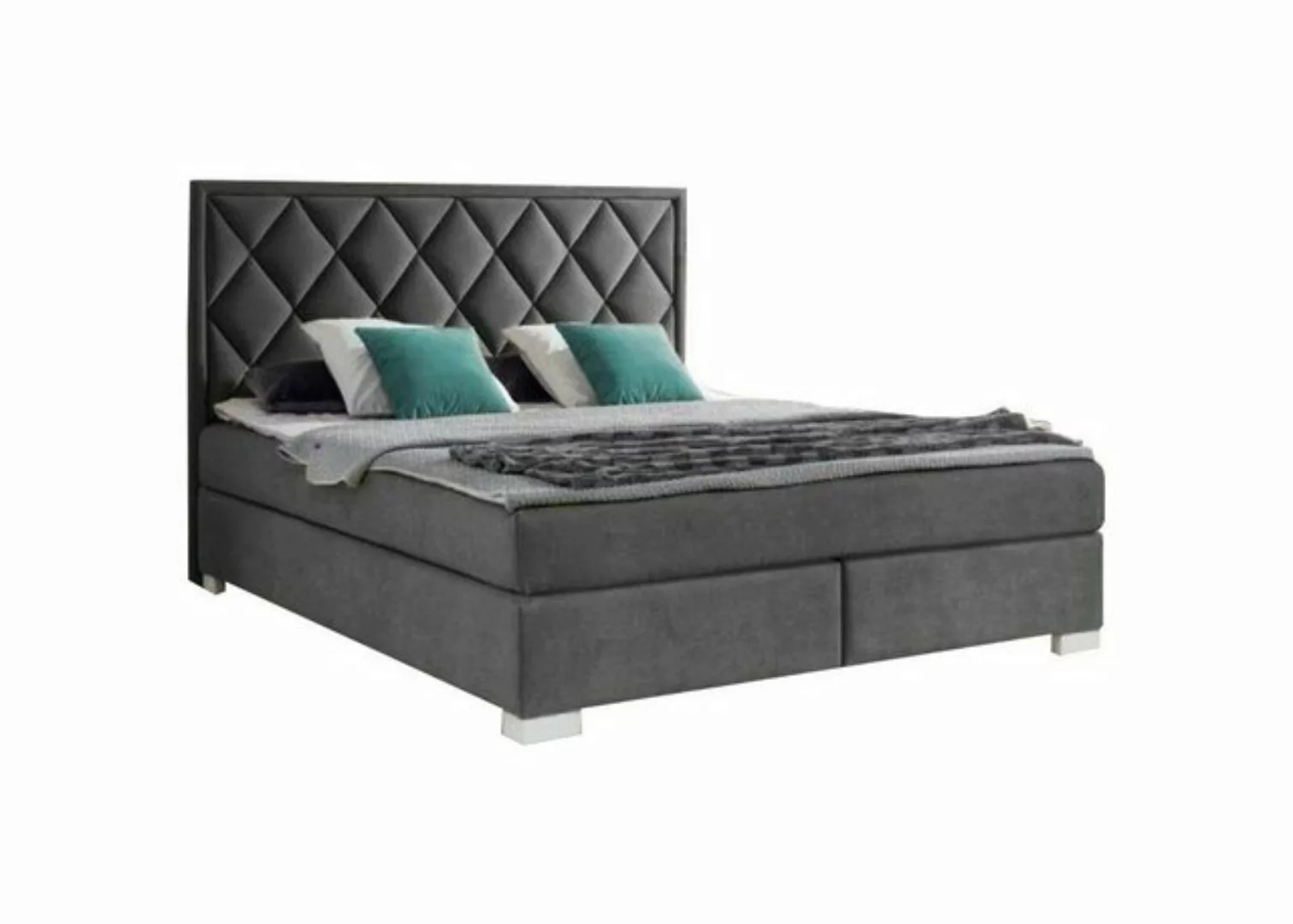 Xlmoebel Bett Luxus Bett 180x200 Gelb Samt Textil Modern Design Schlafzimme günstig online kaufen