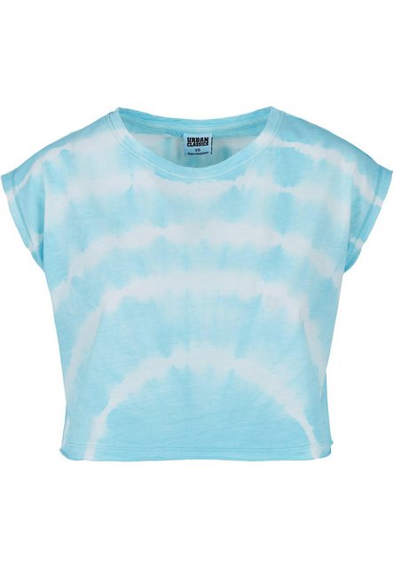 URBAN CLASSICS T-Shirt Urban Classics Damen Ladies Short Tie Dye Tee (1-tlg günstig online kaufen