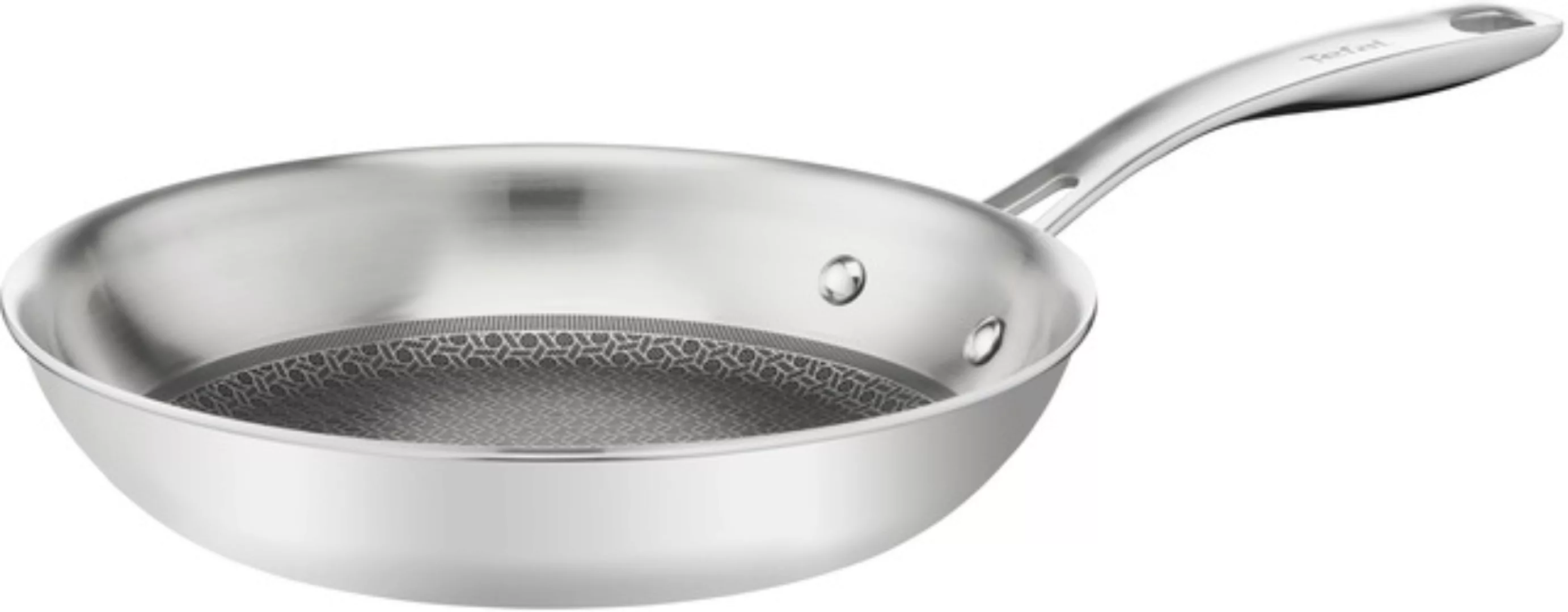 Tefal Bratpfanne »Eternal Mesh«, Edelstahl 18/10, (1 tlg.), Triply3-Schicht günstig online kaufen