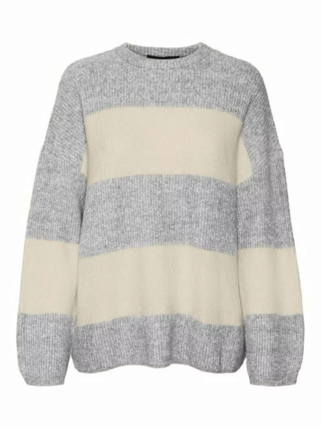 Vero Moda Rundhalspullover VMNATAHLIE LS O-NECK PULLOVER GA NOOS günstig online kaufen