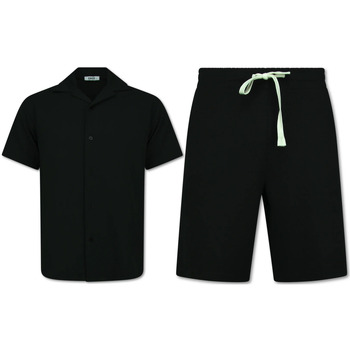 Enos  Jogginganzüge Twinset Geripptes Oversized Shirt günstig online kaufen