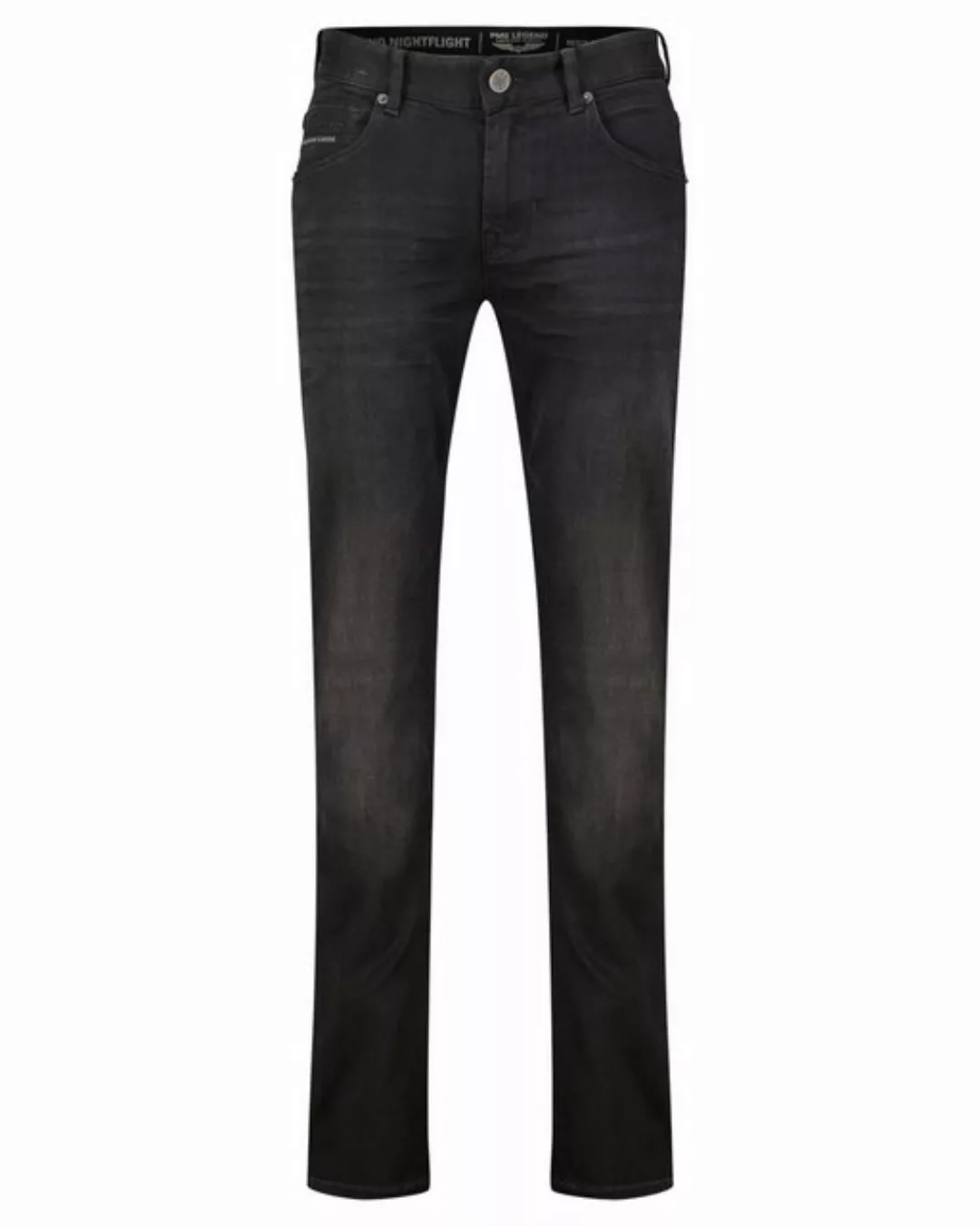 PME Legend Herren Jeans NIGHTFLIGHT - Regular Fit - Schwarz - Real Black De günstig online kaufen