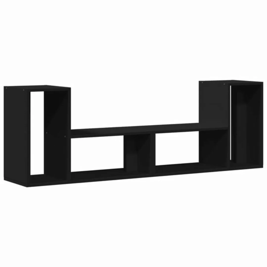 vidaXL TV-Schrank TV-Boards 2 Stk. Schwarz 75x30x50 cm Holzwerkstoff günstig online kaufen