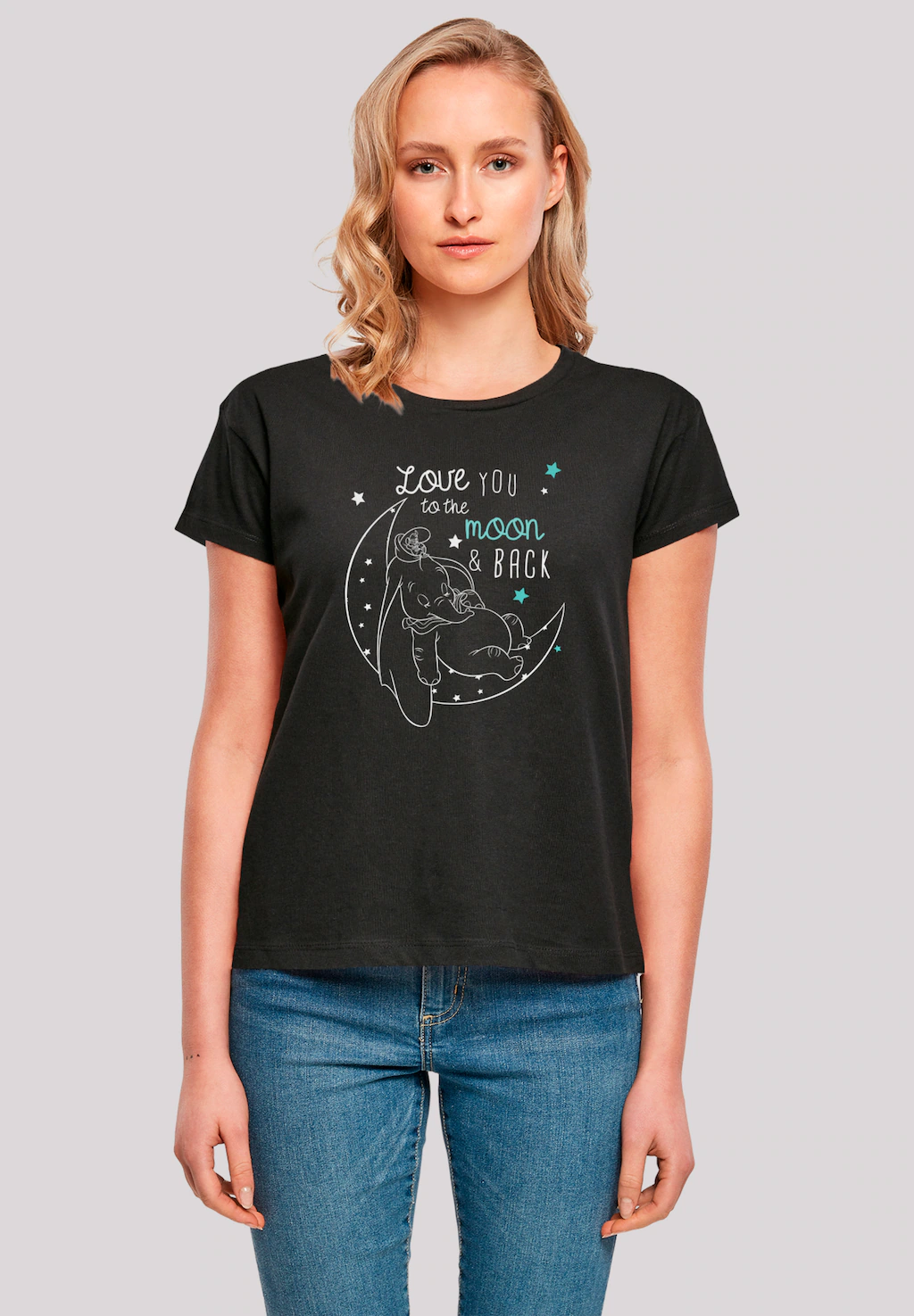 F4NT4STIC T-Shirt "Disney Dumbo Love You To The Moon", Premium Qualität günstig online kaufen