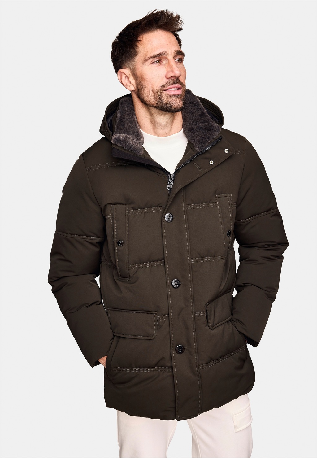 New Canadian Parka "DRY IQ", mit tollem Steppmuster günstig online kaufen