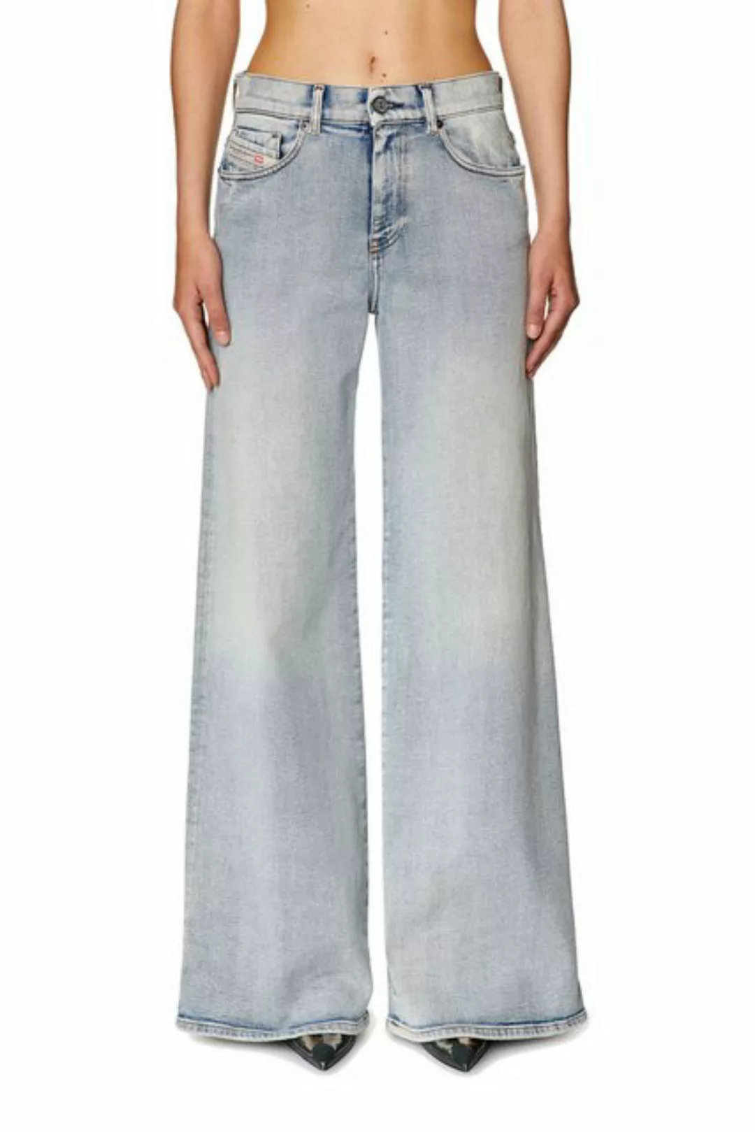 Diesel Bootcut-Jeans Diesel 1978 D-Akemi 9C08L Bootcut and Flare Jeans Dame günstig online kaufen