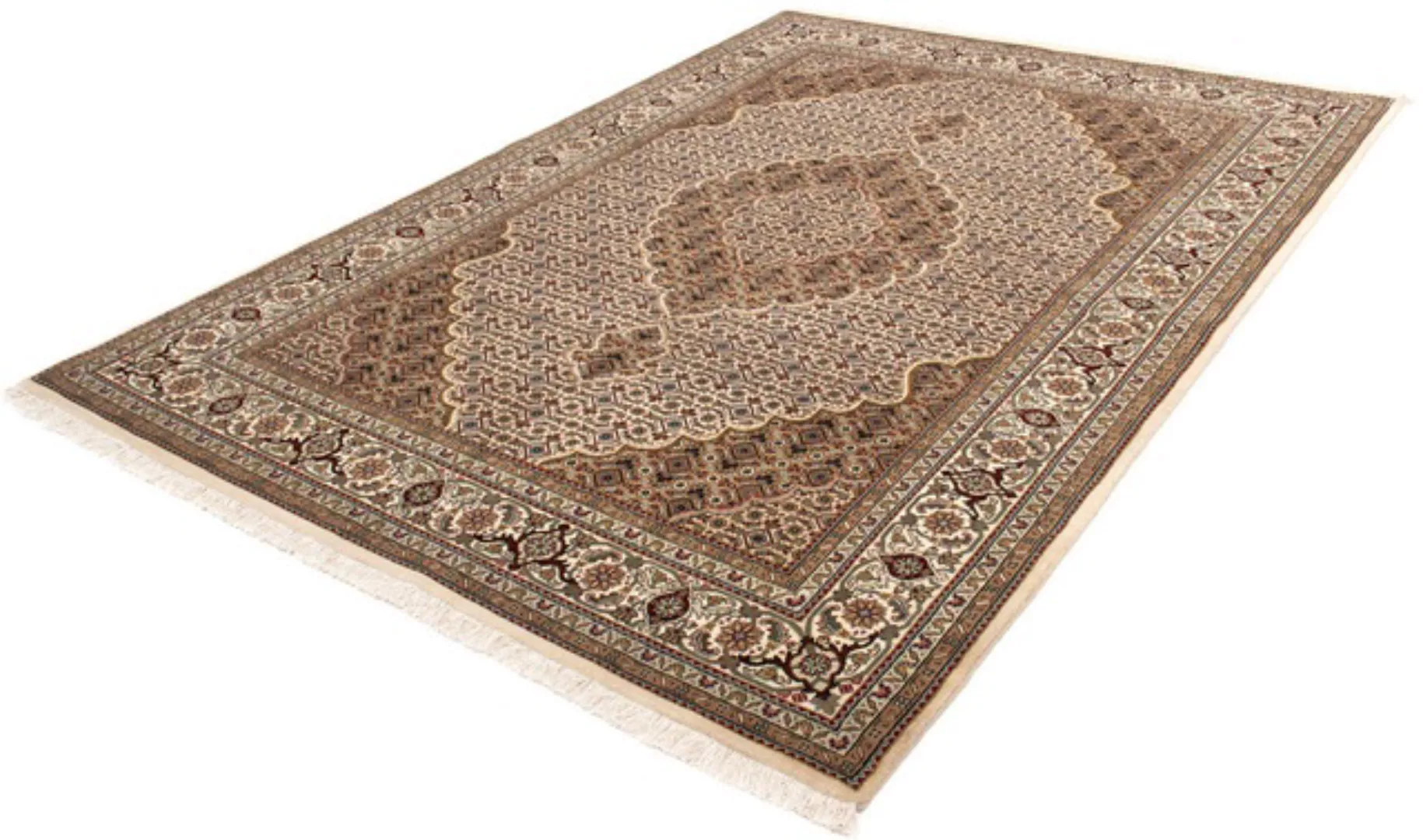 morgenland Orientteppich »Perser - Täbriz - 242 x 171 cm - beige«, rechteck günstig online kaufen