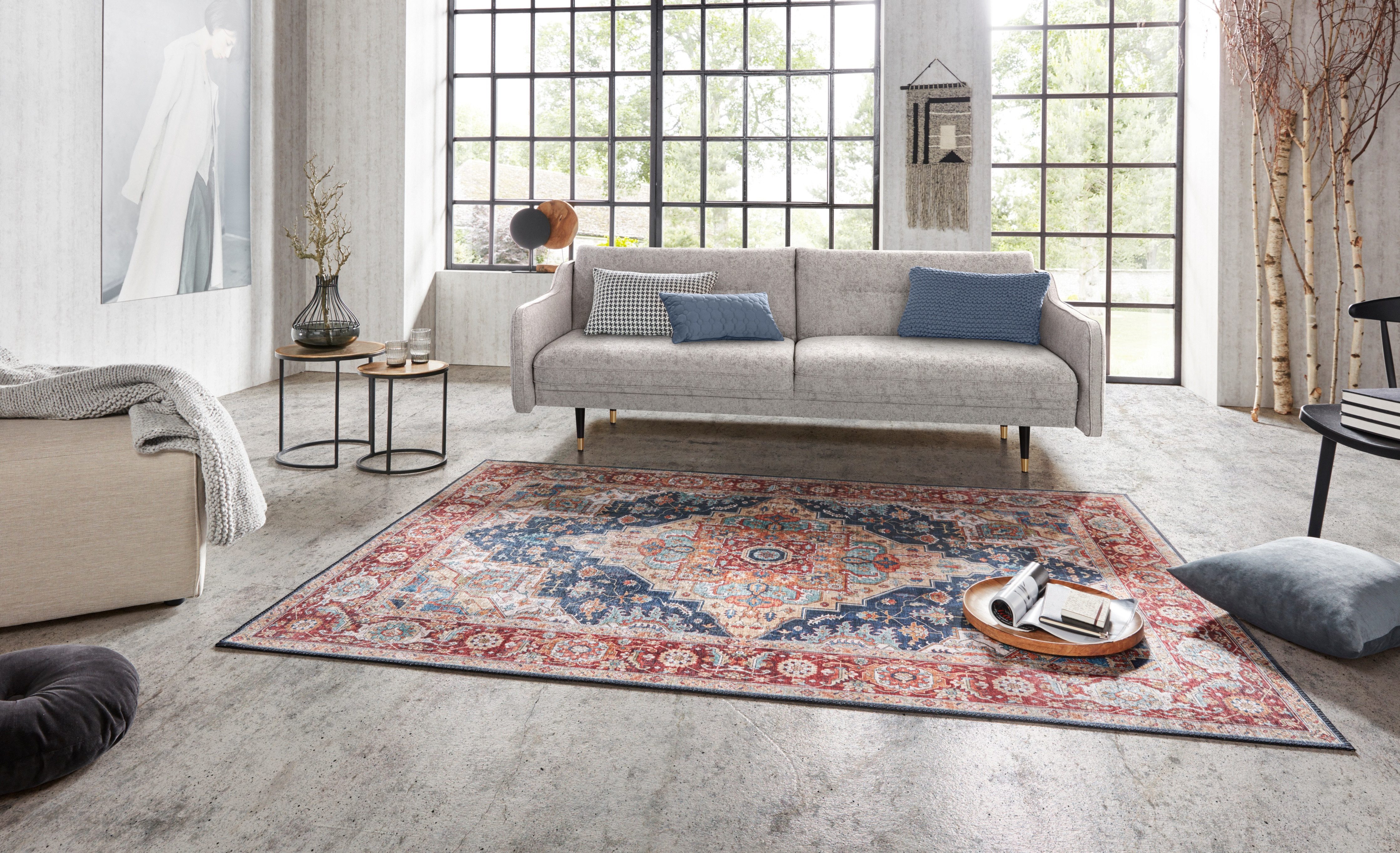 HANSE Home Teppich »Sylla«, rechteckig, 5 mm Höhe, Orientalisch, Läufer, Vi günstig online kaufen