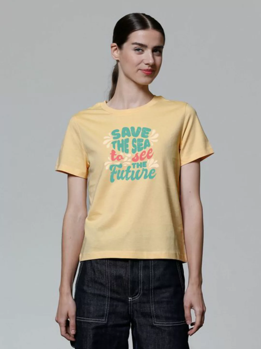 wat? Apparel T-Shirt Save the sea günstig online kaufen