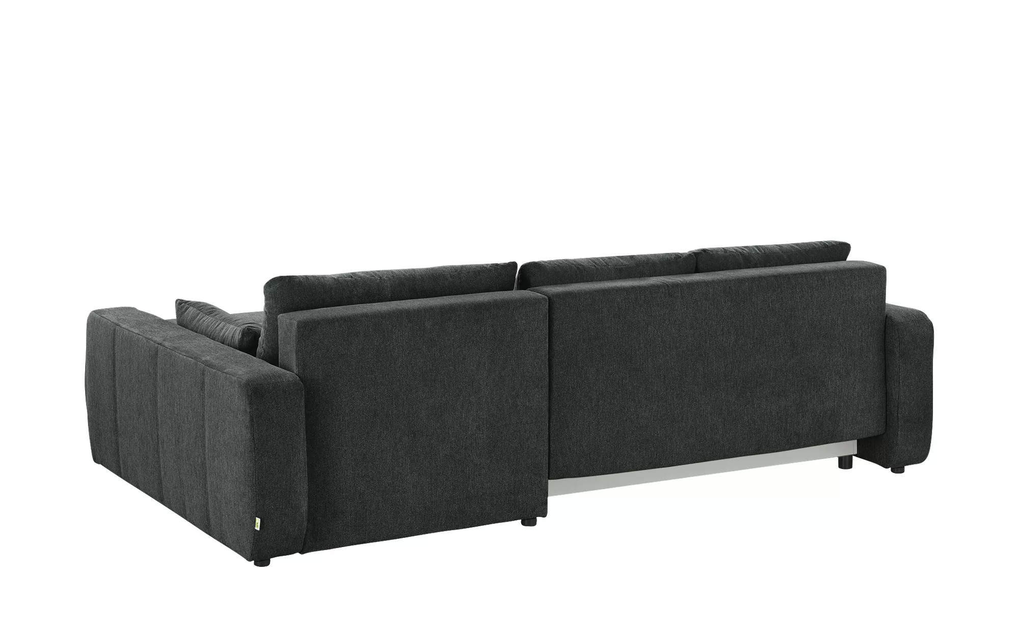 smart Ecksofa  Fania ¦ schwarz ¦ Maße (cm): B: 257 H: 72 T: 208.0 Polstermö günstig online kaufen