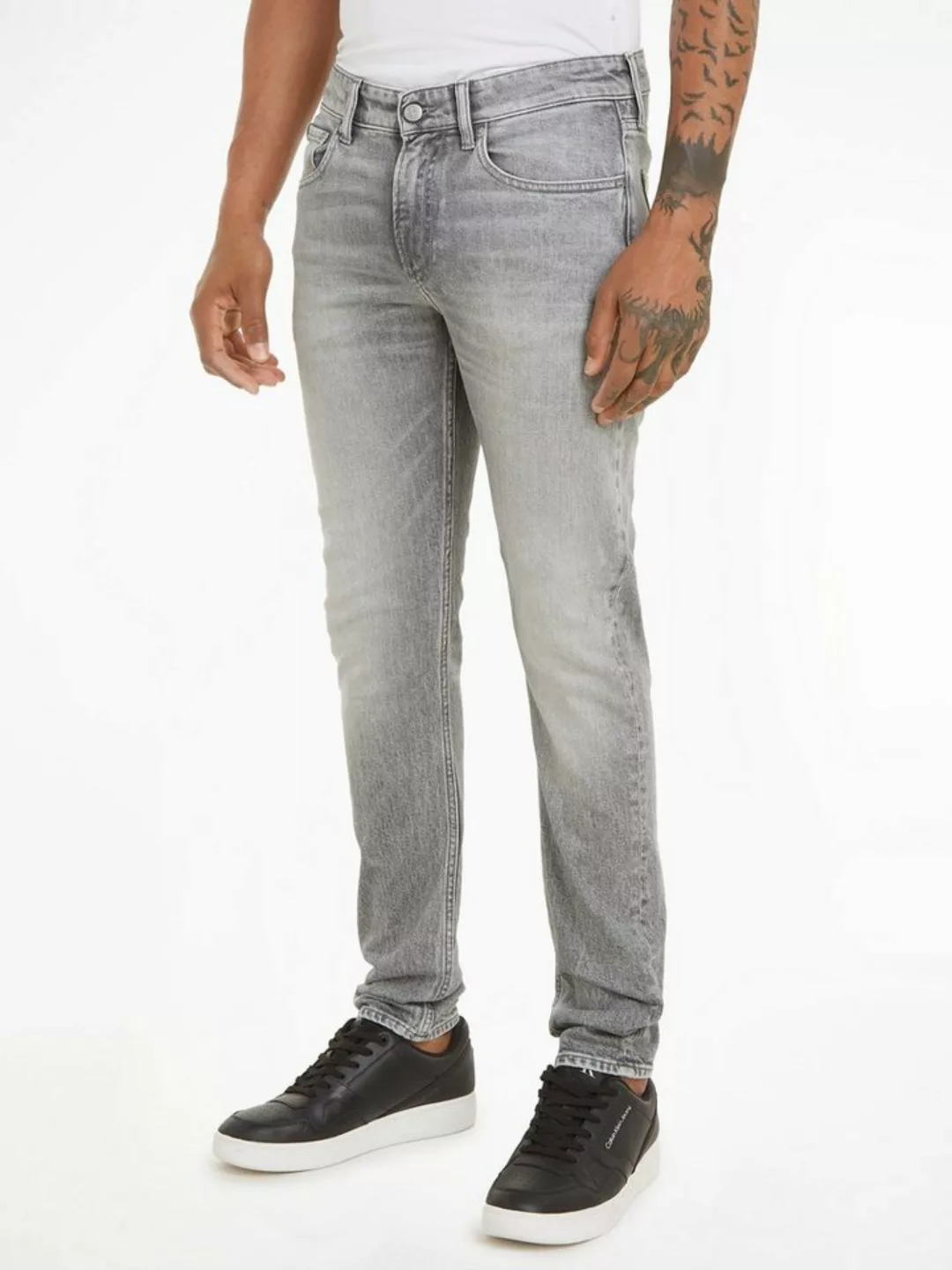 Calvin Klein Jeans Slim-fit-Jeans SLIM TAPER in klassischer 5-Pocket-Form günstig online kaufen