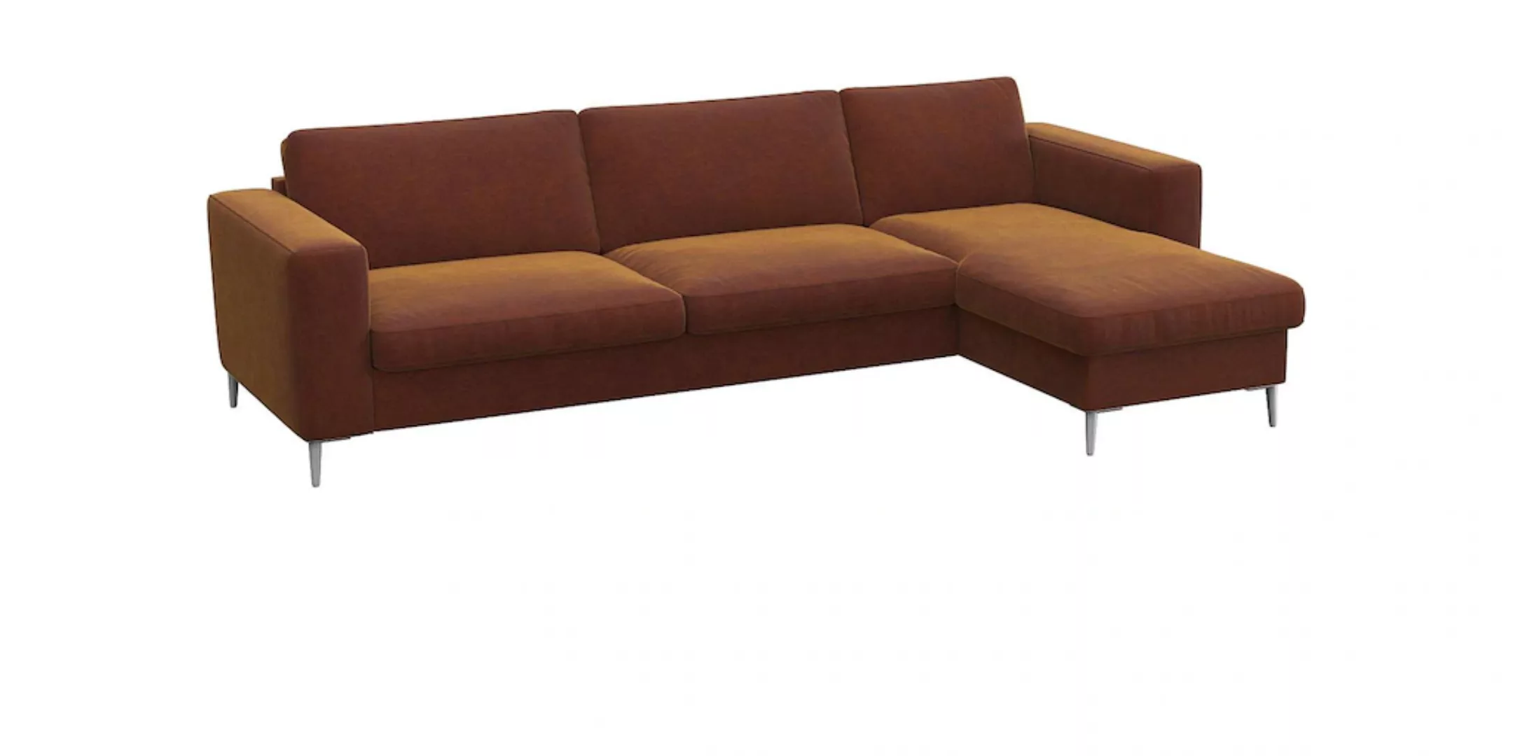 FLEXLUX Ecksofa »Fiore, super Sitzkomfort durch Kaltschaum im Sitz, L-Form« günstig online kaufen