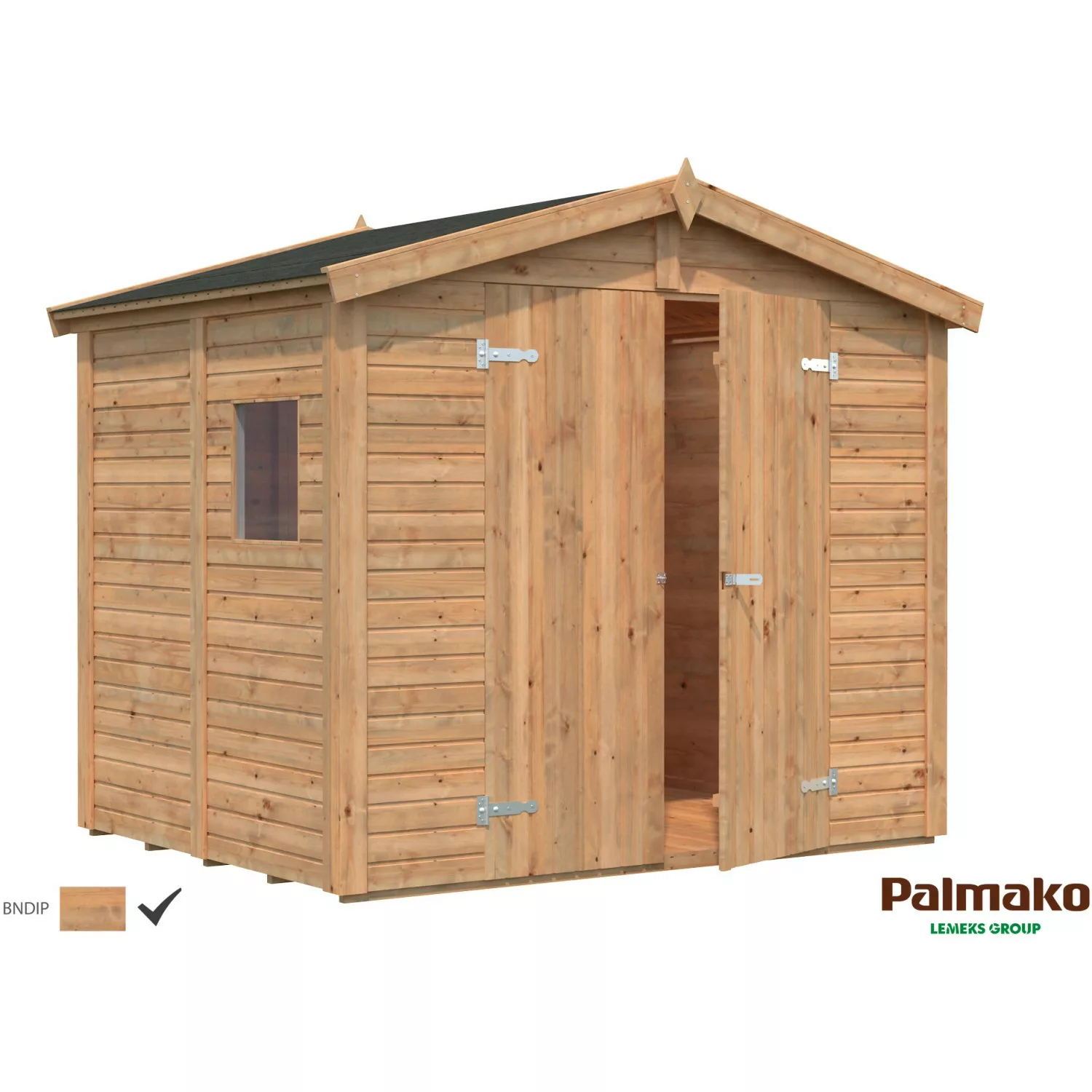 Palmako Gerätehaus "Dan", hellbraun günstig online kaufen