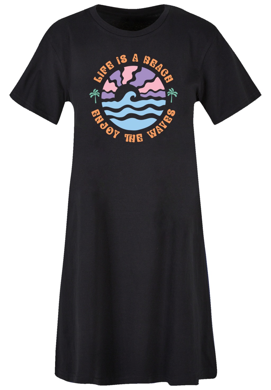 F4NT4STIC T-Shirt "Life Is A Beach Enjoy The Waves", Premium Qualität günstig online kaufen