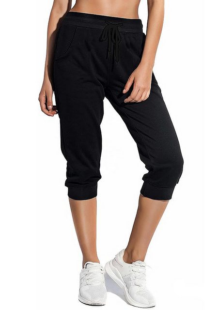 Smith & Solo 3/4-Hose Damen - Jogginghose, kurze Hose, Caprihose Elastikbun günstig online kaufen