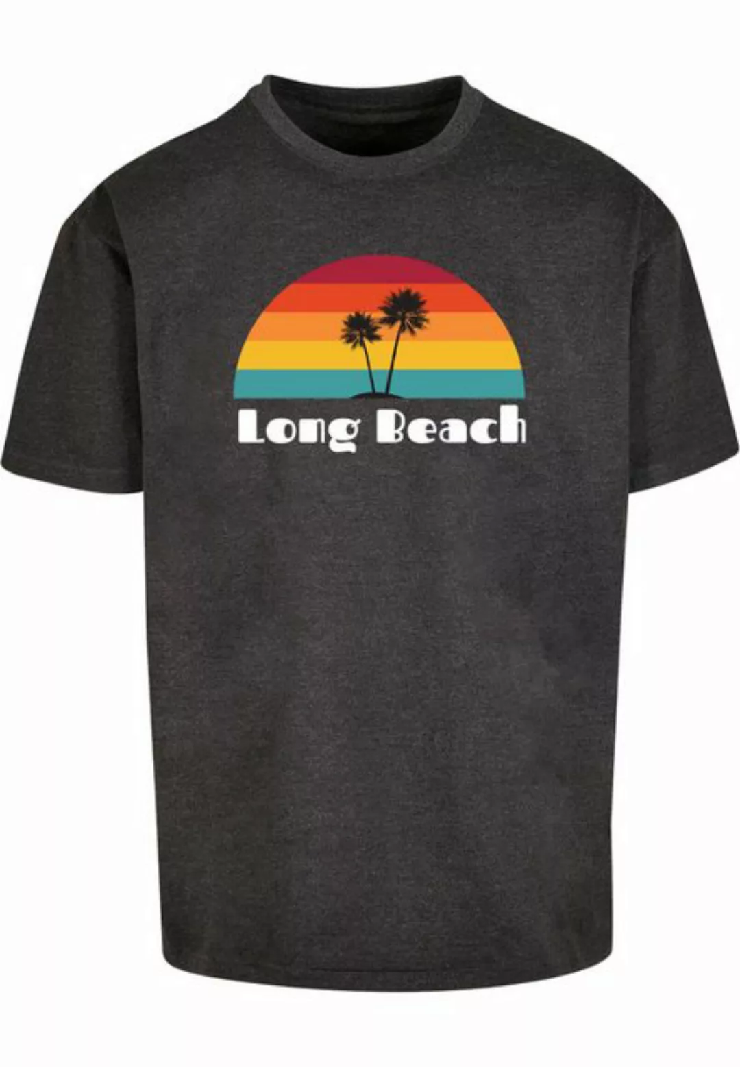 Merchcode T-Shirt Merchcode Herren Long Beach X Heavy Oversize Tee (1-tlg) günstig online kaufen