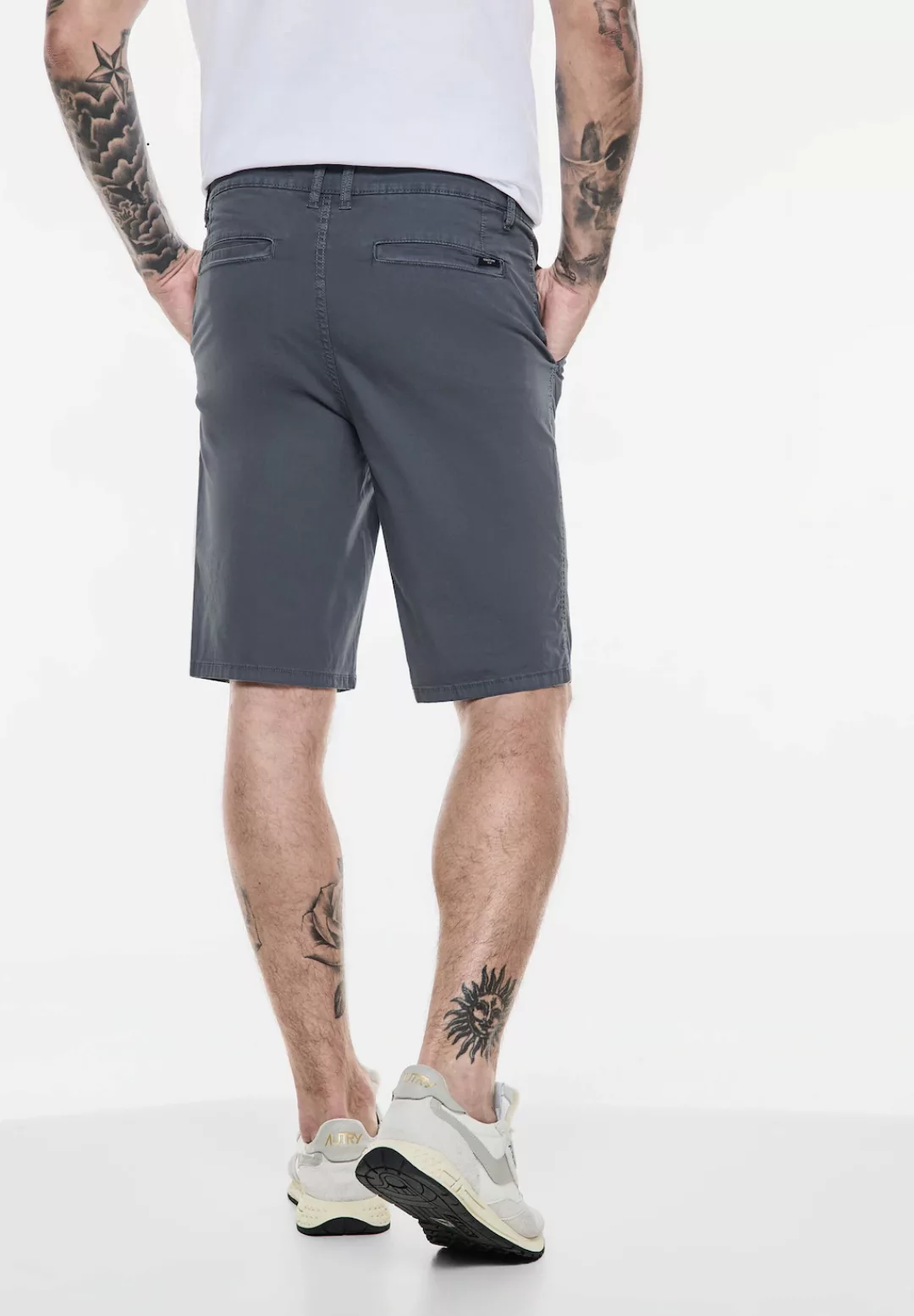 STREET ONE MEN Shorts, mit Tunnelzugband günstig online kaufen