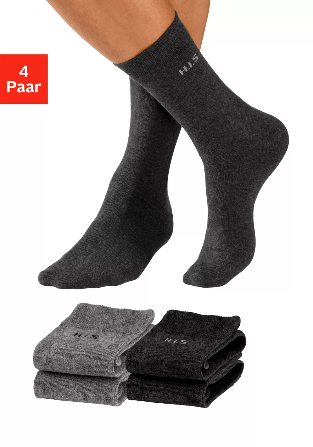 H.I.S Socken, (4 Paar) günstig online kaufen