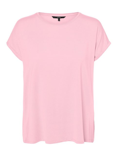 Vero Moda Rundhalsshirt "VMAVA PLAIN SS TOP GAJRS NOOS" günstig online kaufen