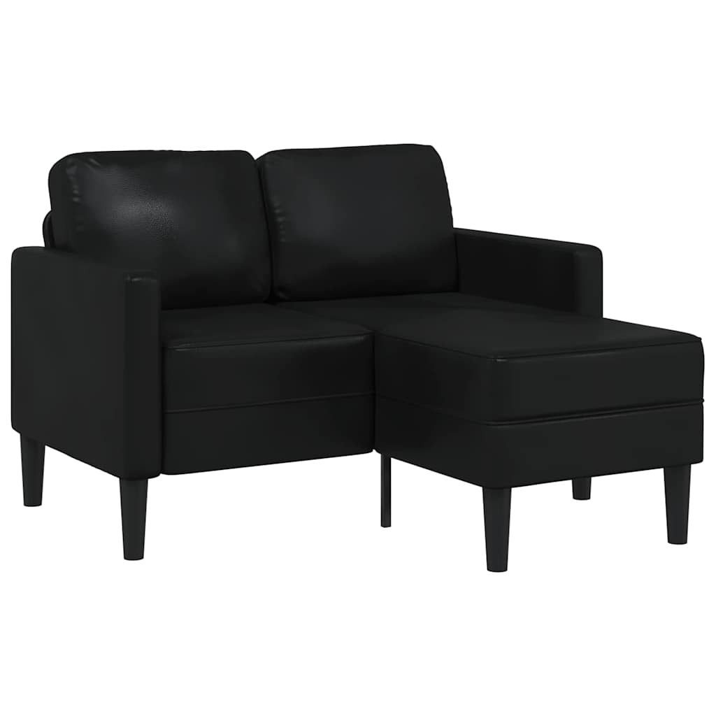 vidaXL Sofa 2-Sitzer-Sofa mit Chaiselongue L-Form günstig online kaufen