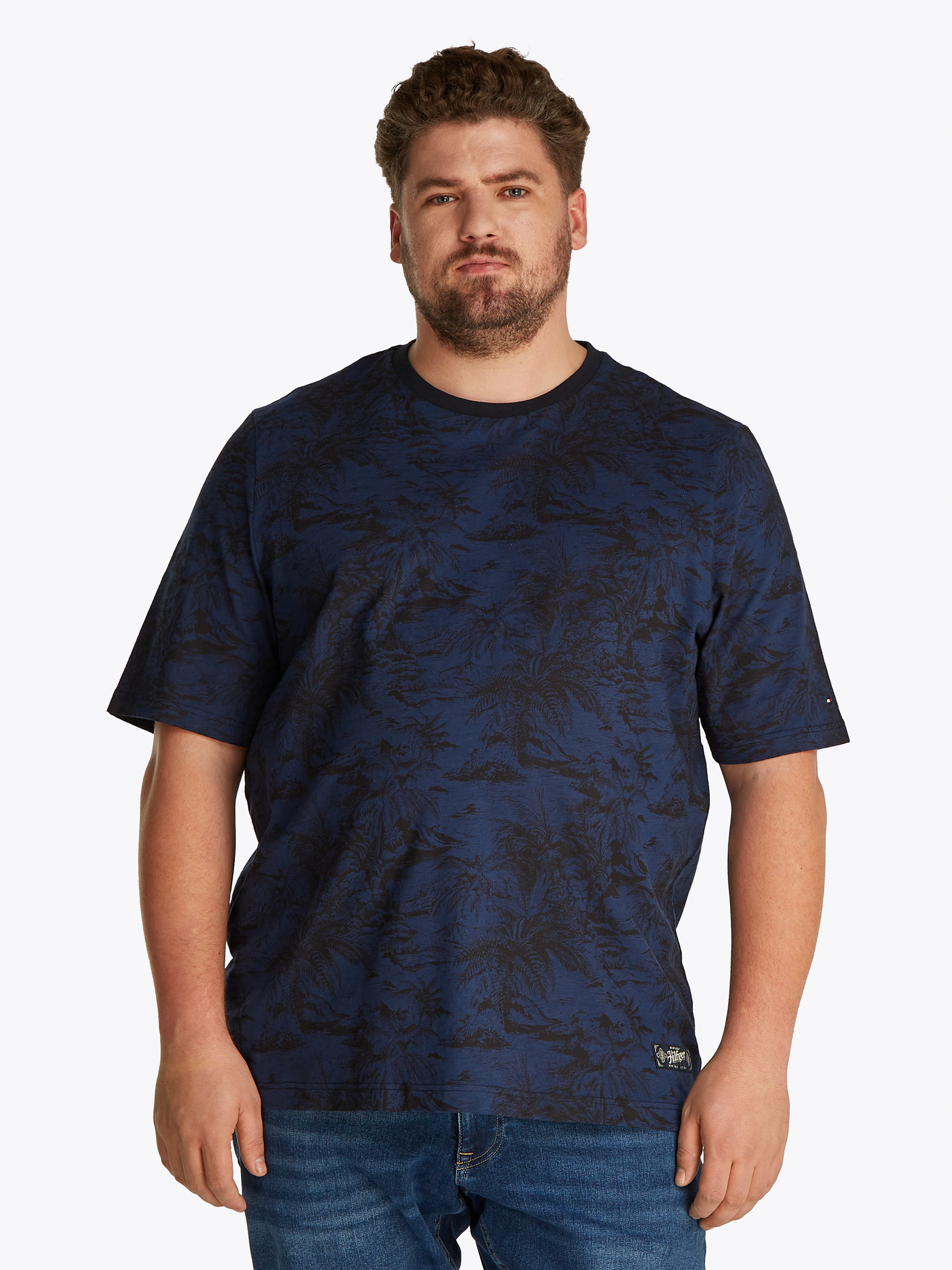 Tommy Hilfiger Big & Tall T-Shirt "BT-SUMMER SLUB AOP TEE-B", Große Größen günstig online kaufen