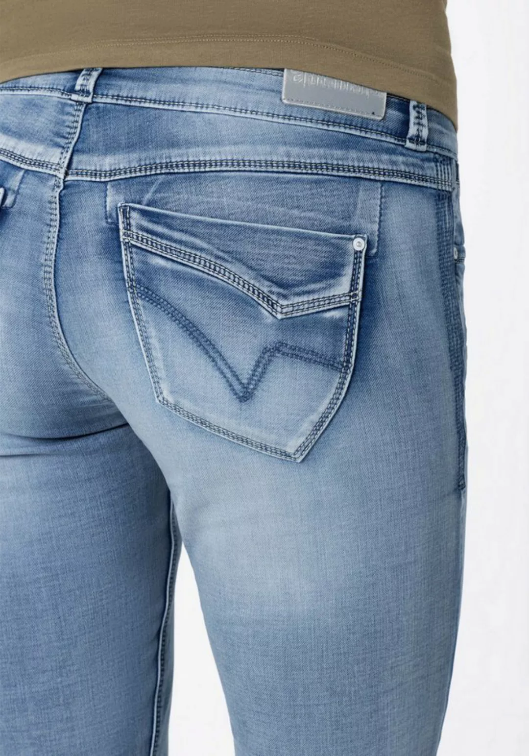 TIMEZONE 5-Pocket-Jeans Slim EnyaTZ 3/4 günstig online kaufen