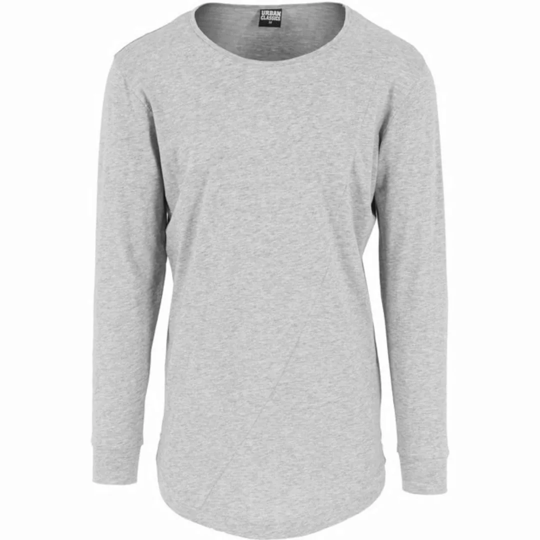 URBAN CLASSICS Rundhalsshirt Long Shaped Fashion L/S Tee - Herren-Langarmsh günstig online kaufen