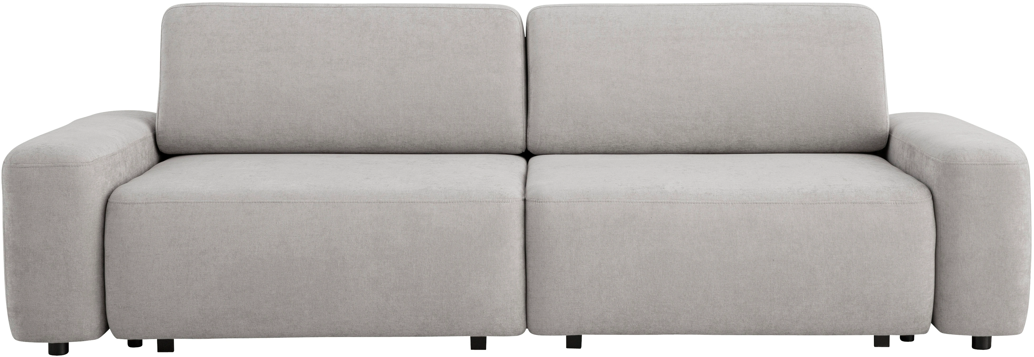 INOSIGN 3-Sitzer "TORGE (257cm), Sofa,Schlafsofa in Cord, Samtvelours, Stru günstig online kaufen
