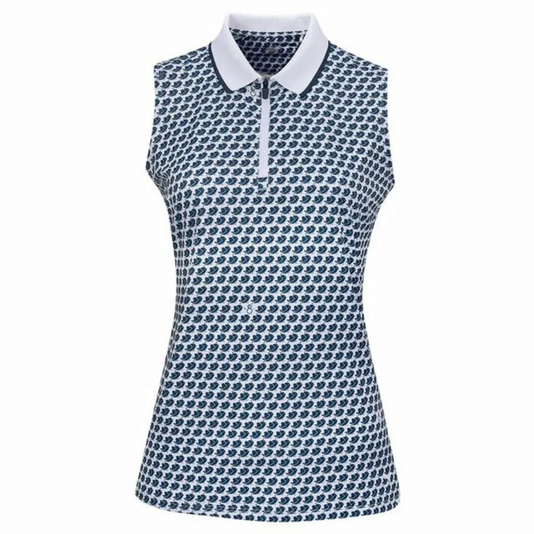 PUMA Poloshirt Puma Golf Polo Mattr Love/H8 Ärmellos Blau/Weiß Damen M günstig online kaufen