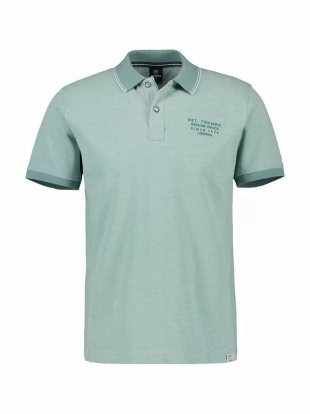 LERROS Poloshirt "LERROS Poloshirt mit lässigem Brustprint" günstig online kaufen