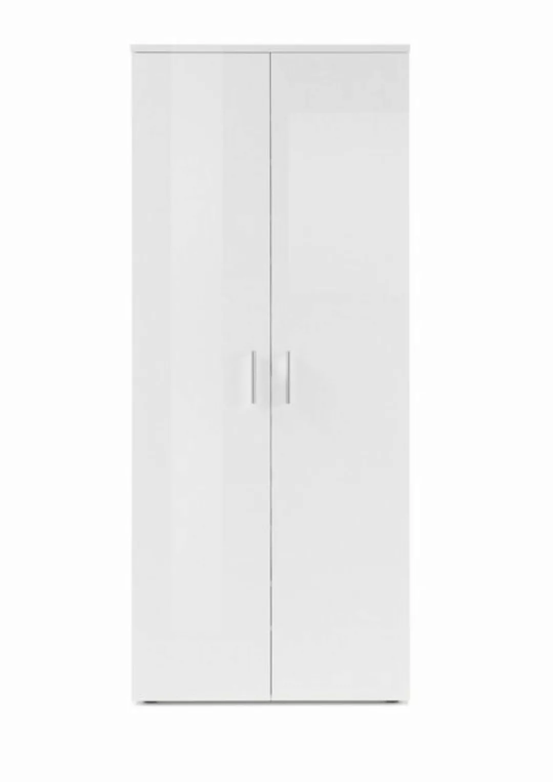 HBZ Schuhschrank "Lincoln weiß Glanz, BxHxT 80x190x35 cm", (1 St.), Schuhsc günstig online kaufen