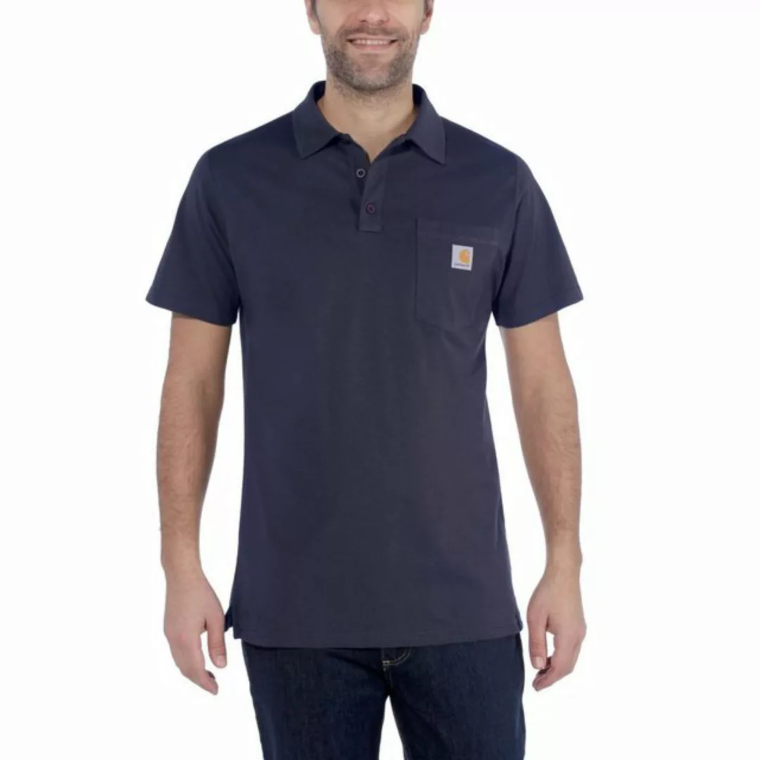 Carhartt Poloshirt Carhartt Herren Poloshirt Force Cotton Delmont Pocket günstig online kaufen