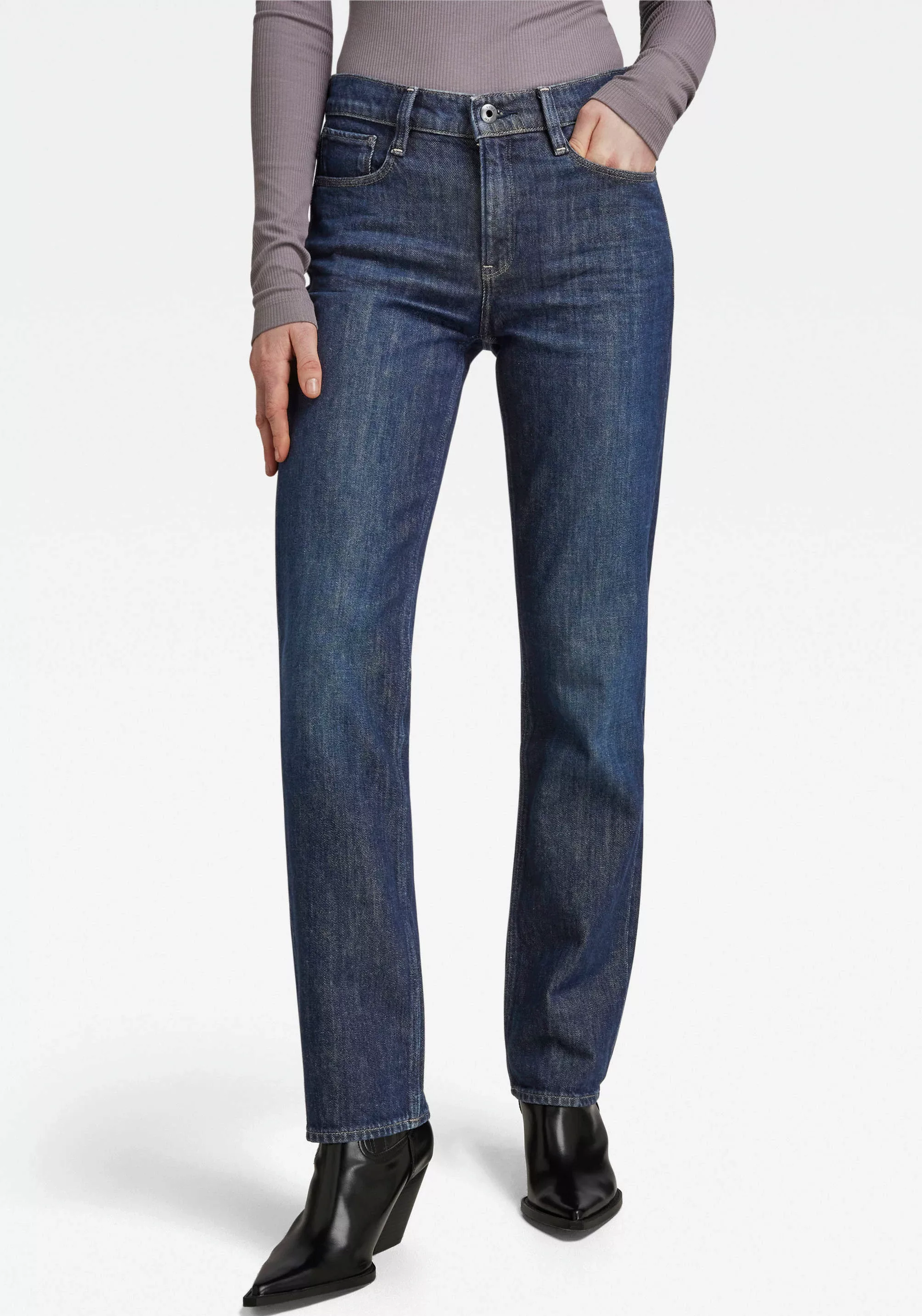 G-STAR Straight-Jeans "Strace Straight Wmn" günstig online kaufen