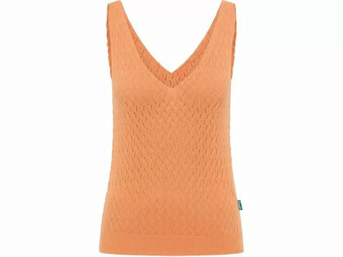 Tranquillo Tanktop tranquillo Bio-Damen-Strick-Top mit V-Ausschnitt günstig online kaufen